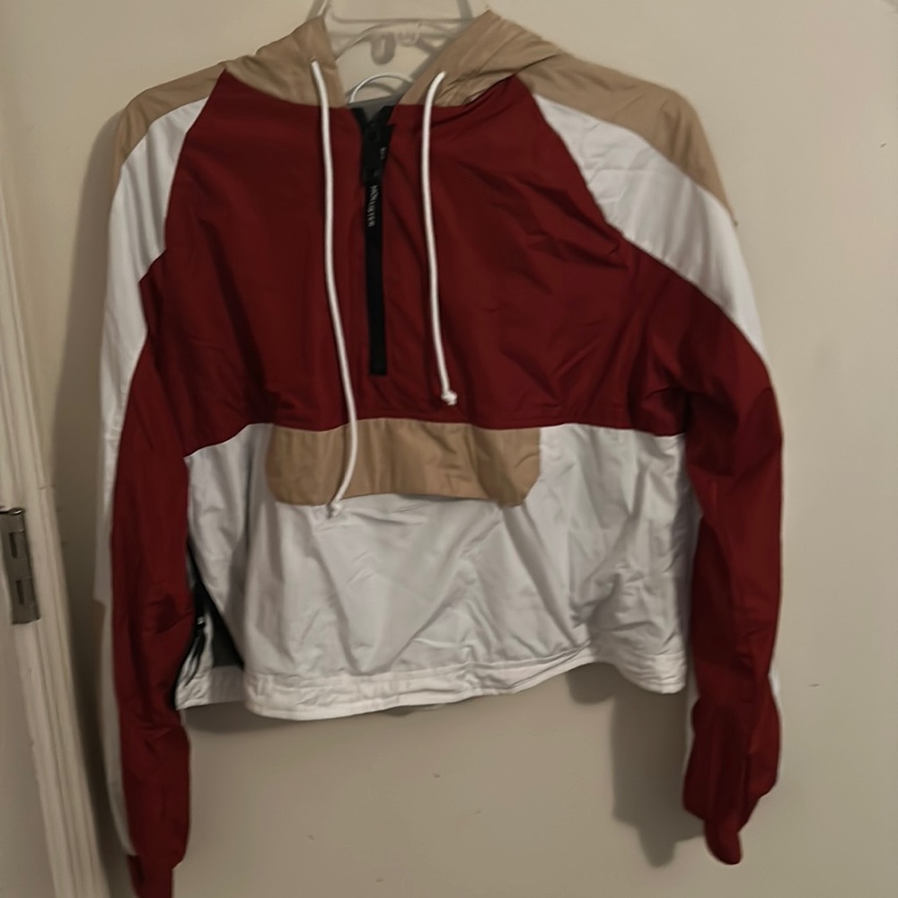 Hollister rain jacket. Throw over a shirt, stay dry!